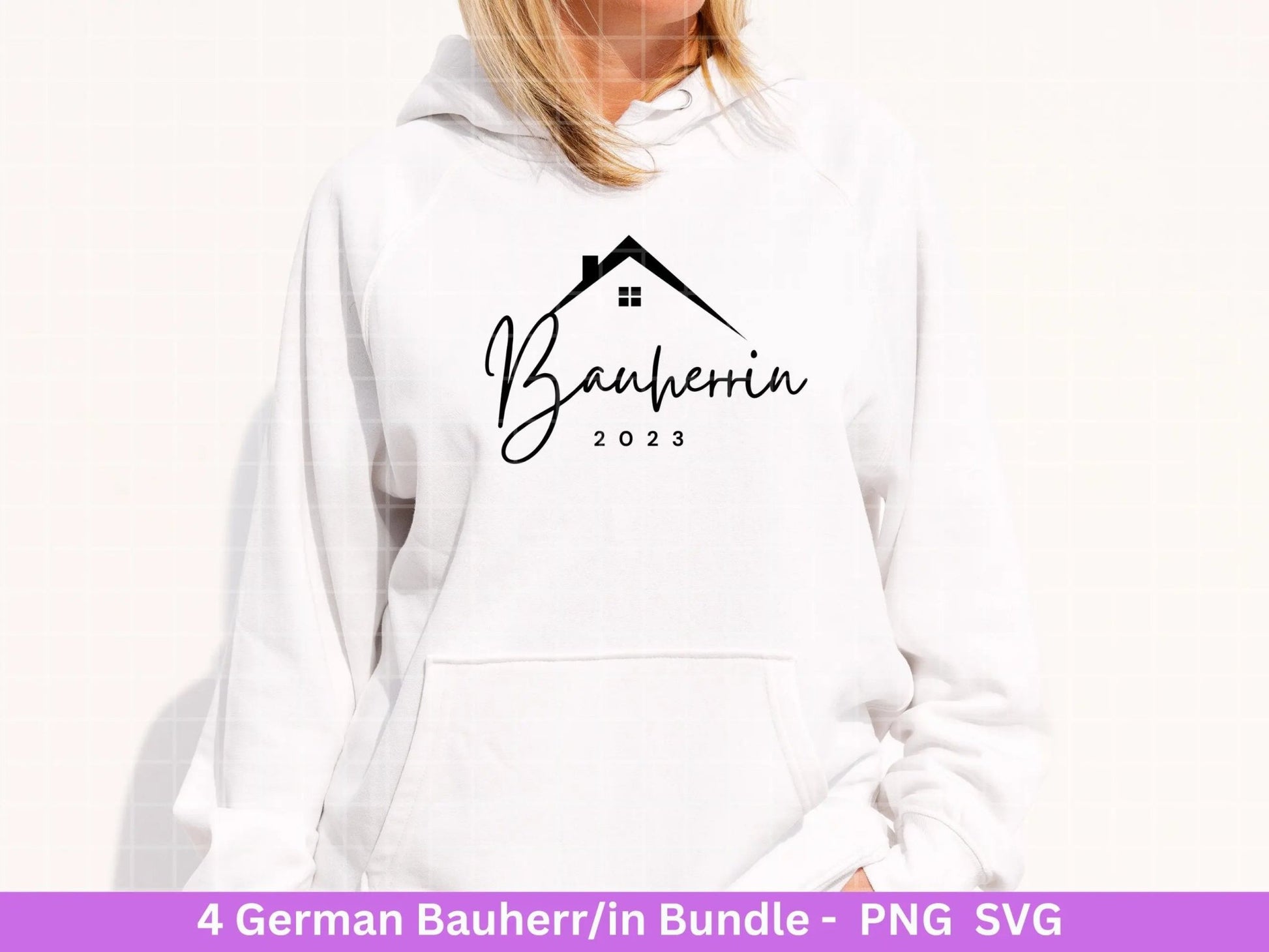 German Plotterdatei Bauherr Bauherrin - Bauherr svg - Bauherrin svg - Mini - Hausbau svg - Cricut svg - Bauherren Shirt svg - Schneidedatei