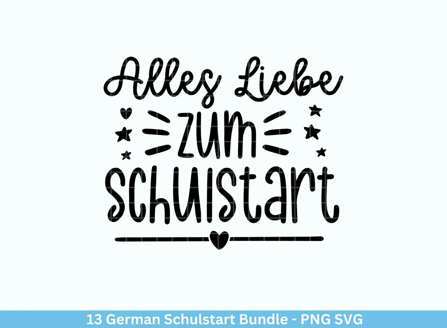 German Plotterdatei Einschulung svg png - Schulstart svg - Schulanfang Sprüche - Cricut Silhouette - Einschulung Geschenk Schulanfang png