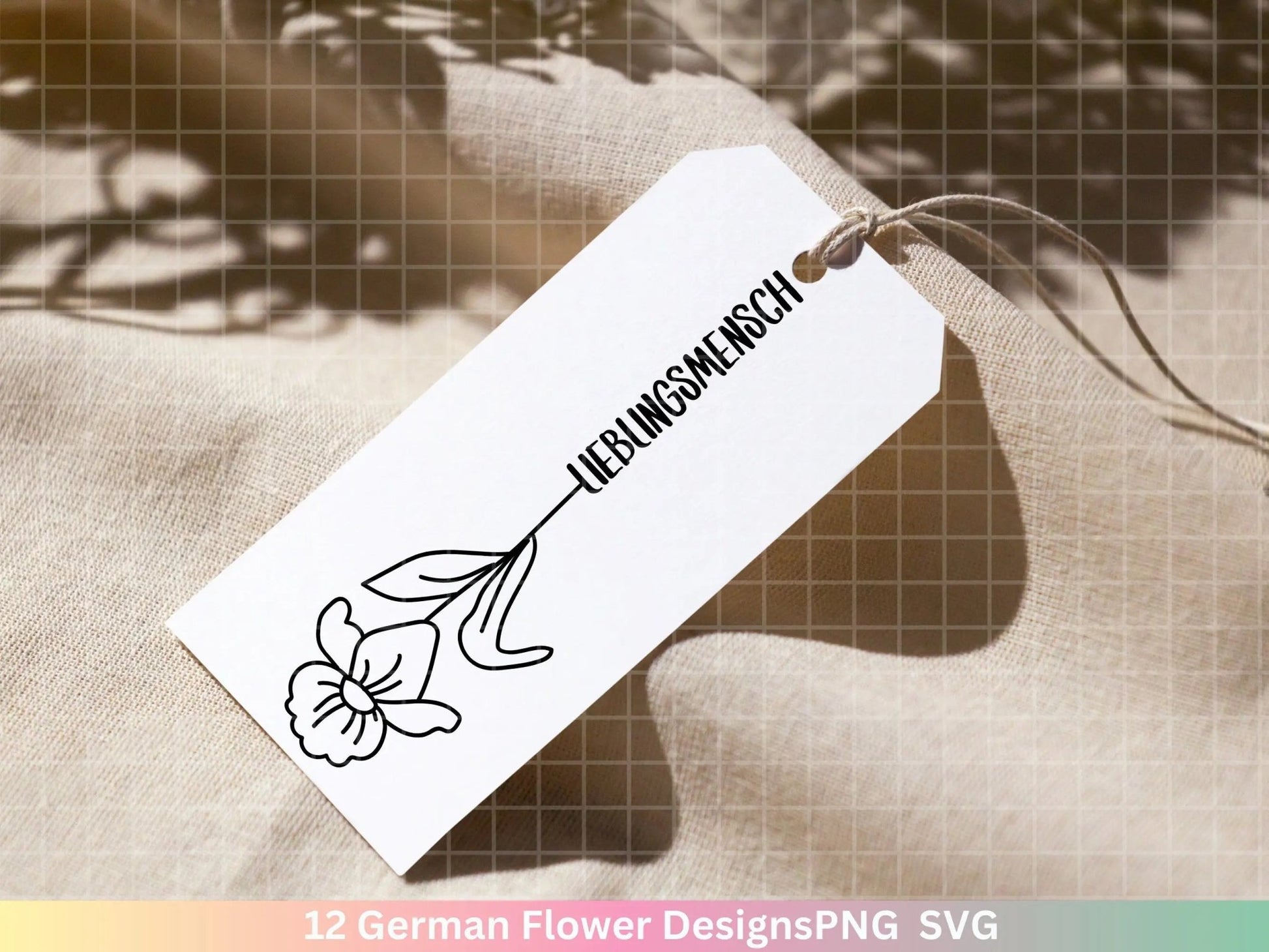 German Plotterdatei Wildblumen , Plotterdatei Blumen, Sei Sprüche svg , Schriftzüge Lieblingsmensch Clipart Botanische Silhouette Laser Cut