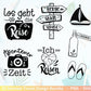 German Reisen Plotterdatei svg png Bundle - Strand svg- Sommer svg - Reisen svg - Cricut Silhouette Studio - Reisen Sprüche - Urlaub svg - EmidaDesign