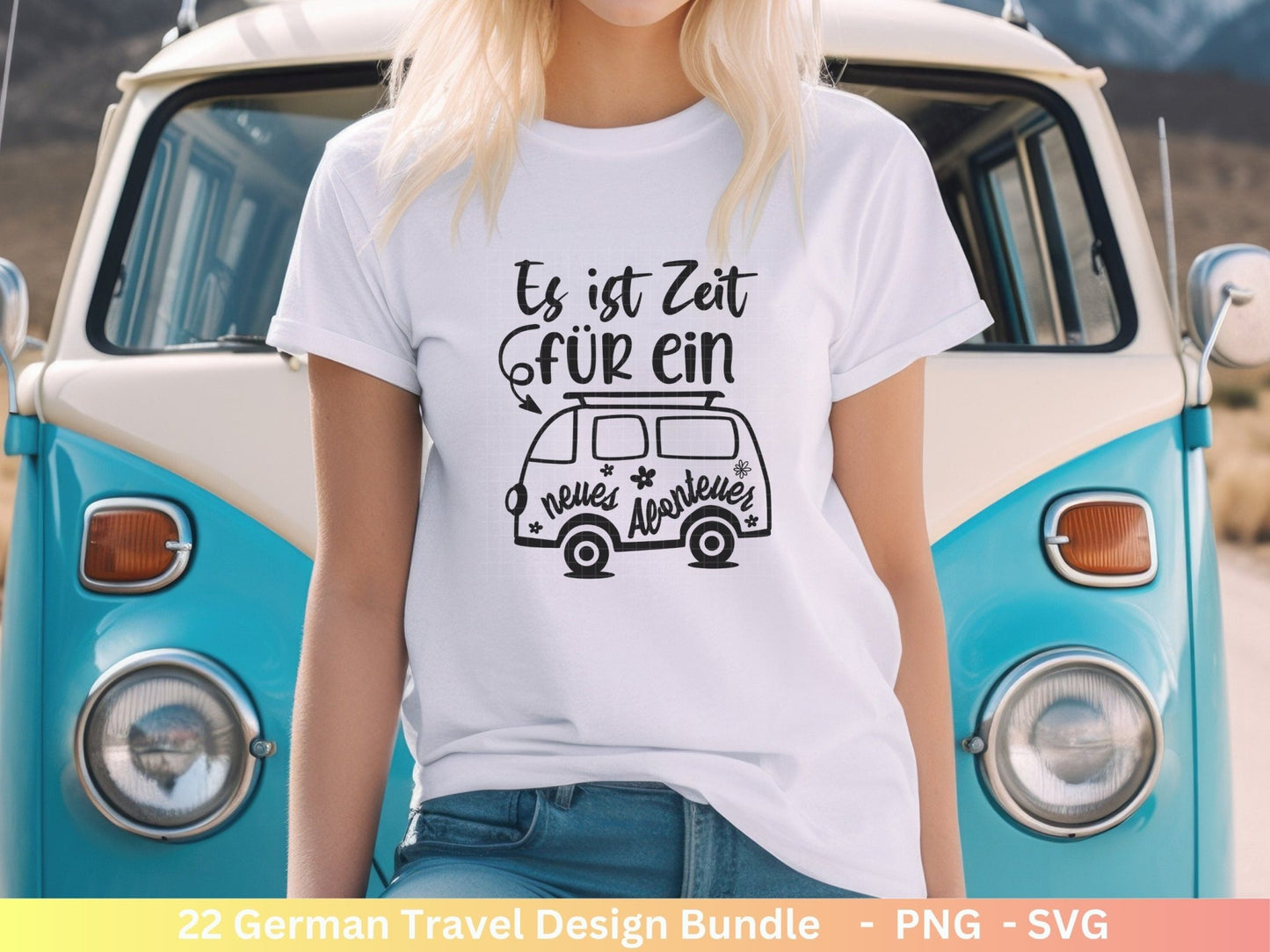 German Reisen Plotterdatei svg png Bundle - Strand svg- Sommer svg - Reisen svg - Cricut Silhouette Studio - Reisen Sprüche - Urlaub svg - EmidaDesign