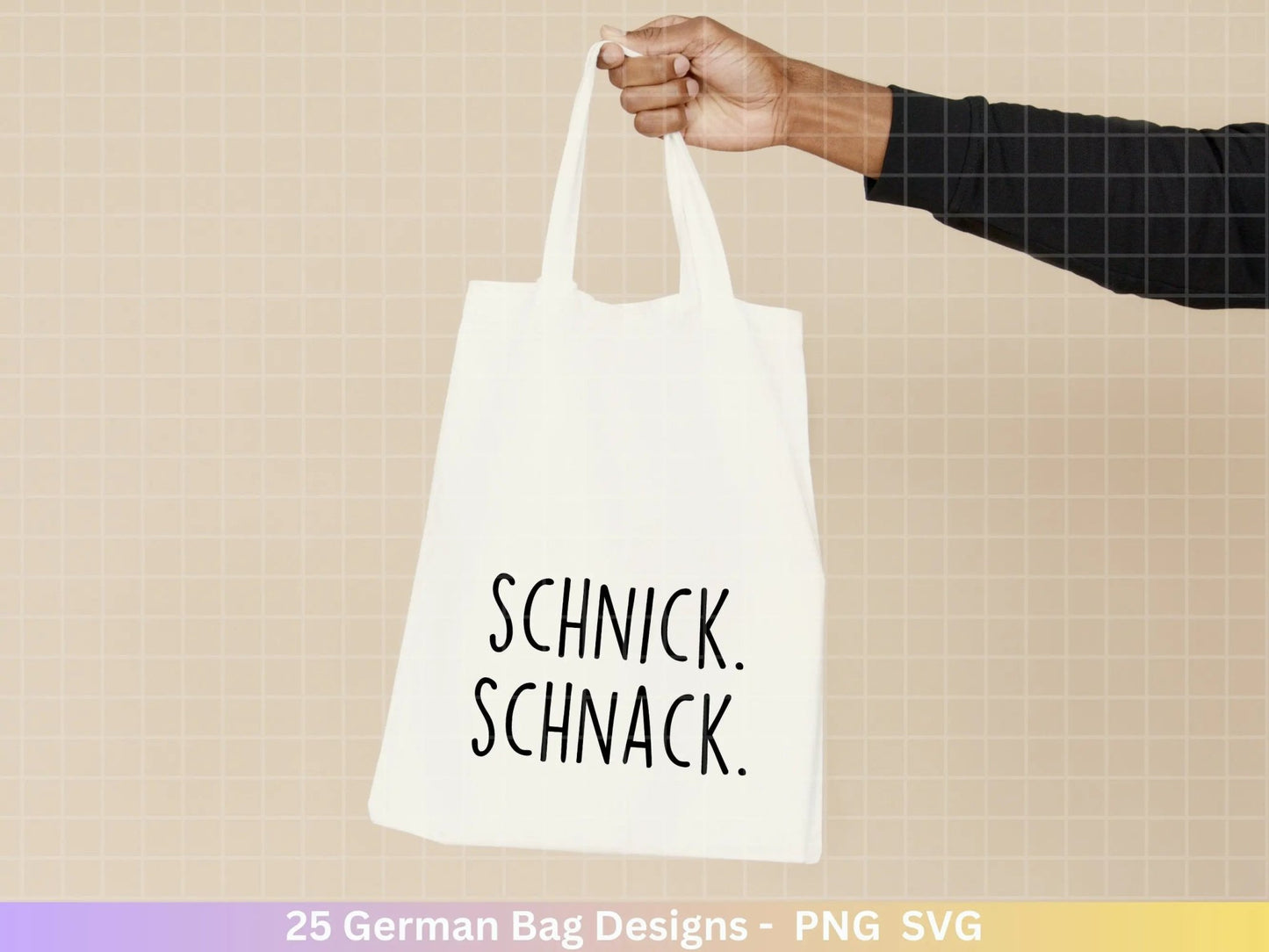 German Sprüche für Beutel Plotterdatei - Taschensprüche Bundle svg - Jutetasche plotten svg - Cricut Silhouette Studio - Eine von den Juten - EmidaDesign