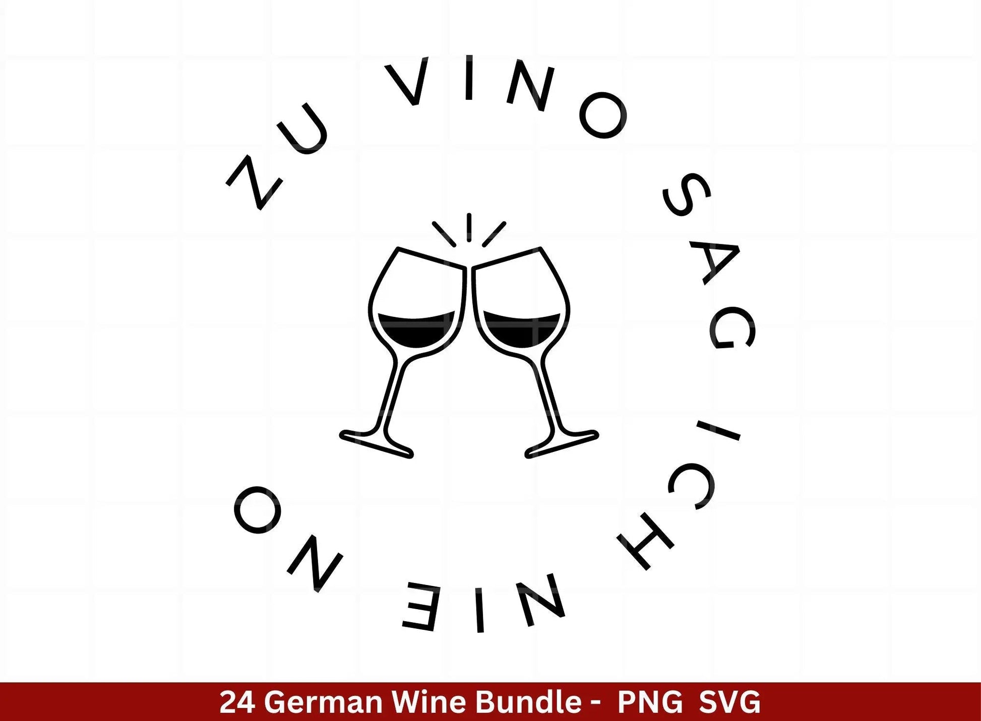 German Wein svg png Bundle - Wine svg - Wine Quote Svg - Cricut Silhouette Studio Plotterdatei - Alcohol svg - Wine Sayings svg - Sprüche - EmidaDesign