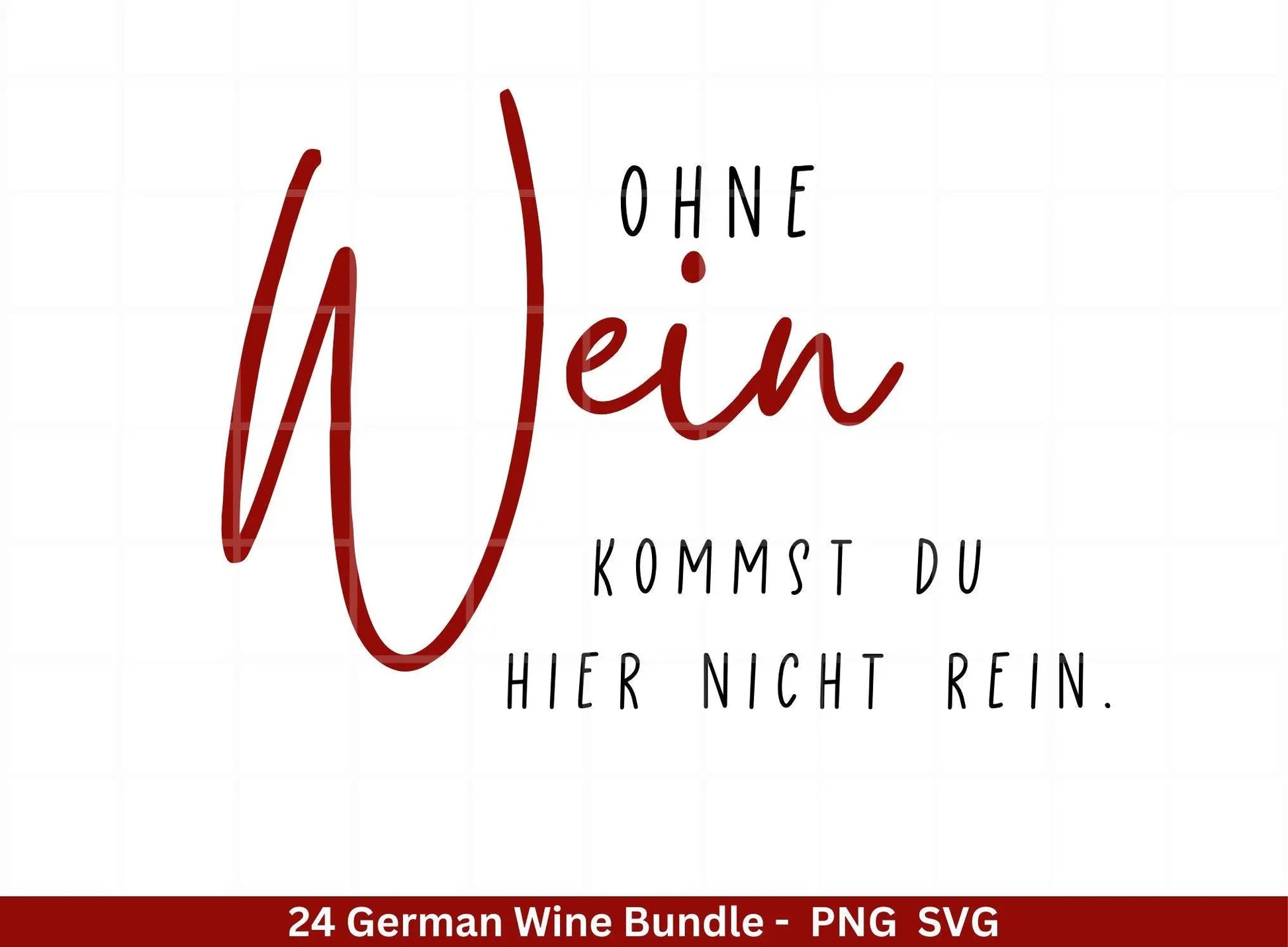 German Wein svg png Bundle - Wine svg - Wine Quote Svg - Cricut Silhouette Studio Plotterdatei - Alcohol svg - Wine Sayings svg - Sprüche - EmidaDesign