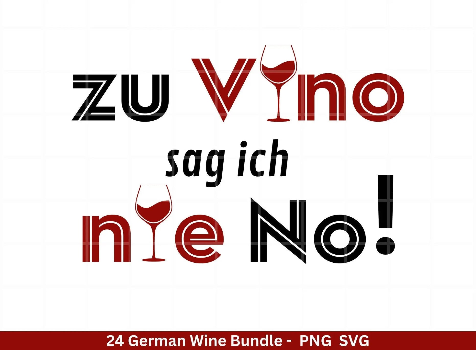 German Wein svg png Bundle - Wine svg - Wine Quote Svg - Cricut Silhouette Studio Plotterdatei - Alcohol svg - Wine Sayings svg - Sprüche - EmidaDesign