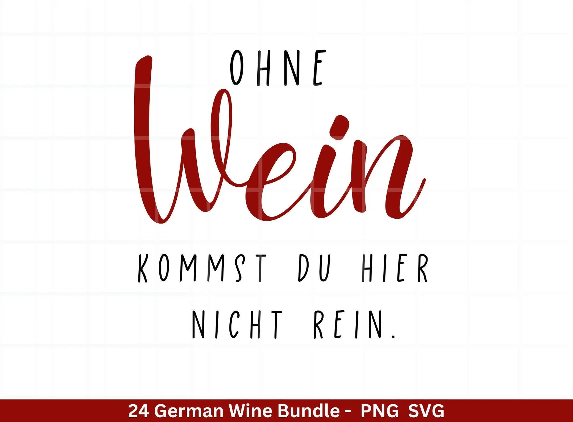 German Wein svg png Bundle - Wine svg - Wine Quote Svg - Cricut Silhouette Studio Plotterdatei - Alcohol svg - Wine Sayings svg - Sprüche - EmidaDesign