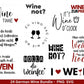 German Wein svg png Bundle - Wine svg - Wine Quote Svg - Cricut Silhouette Studio Plotterdatei - Alcohol svg - Wine Sayings svg - Sprüche - EmidaDesign