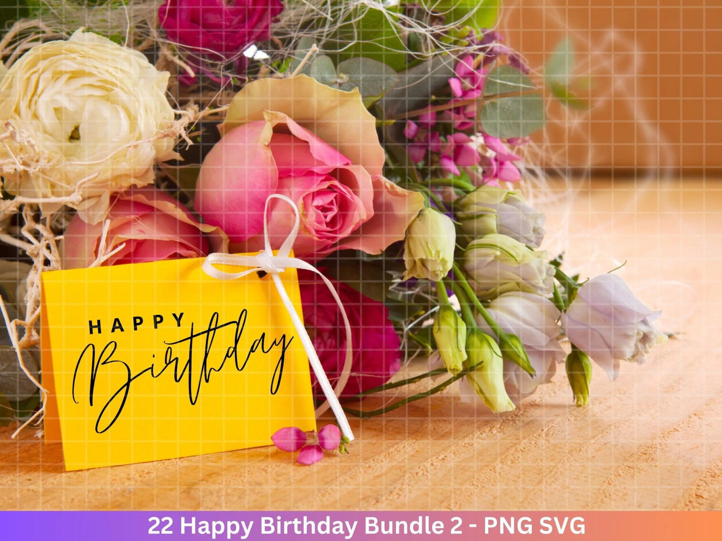 Happy Birthday Plotterdatei Svg png - Schriftzüge Cricut Design Element Silhouette Download Plotten Bundle - Clipart Vinyl Cut File - EmidaDesign