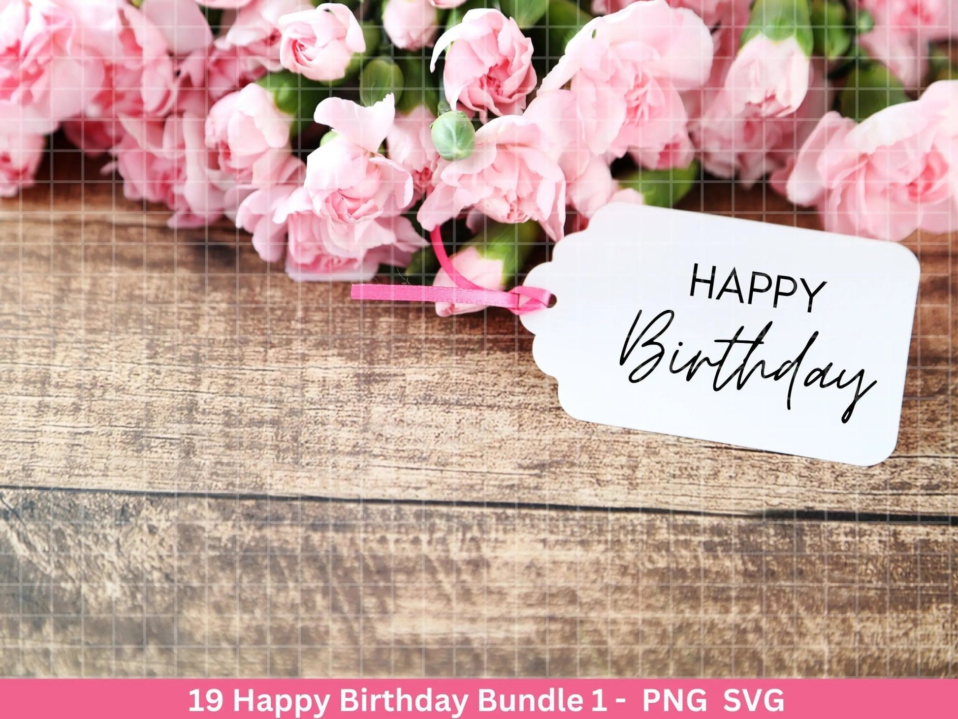 Happy Birthday Plotterdatei Svg png - Schriftzüge Cricut Design Element Silhouette Download Plotten Bundle - Clipart Vinyl Cut File