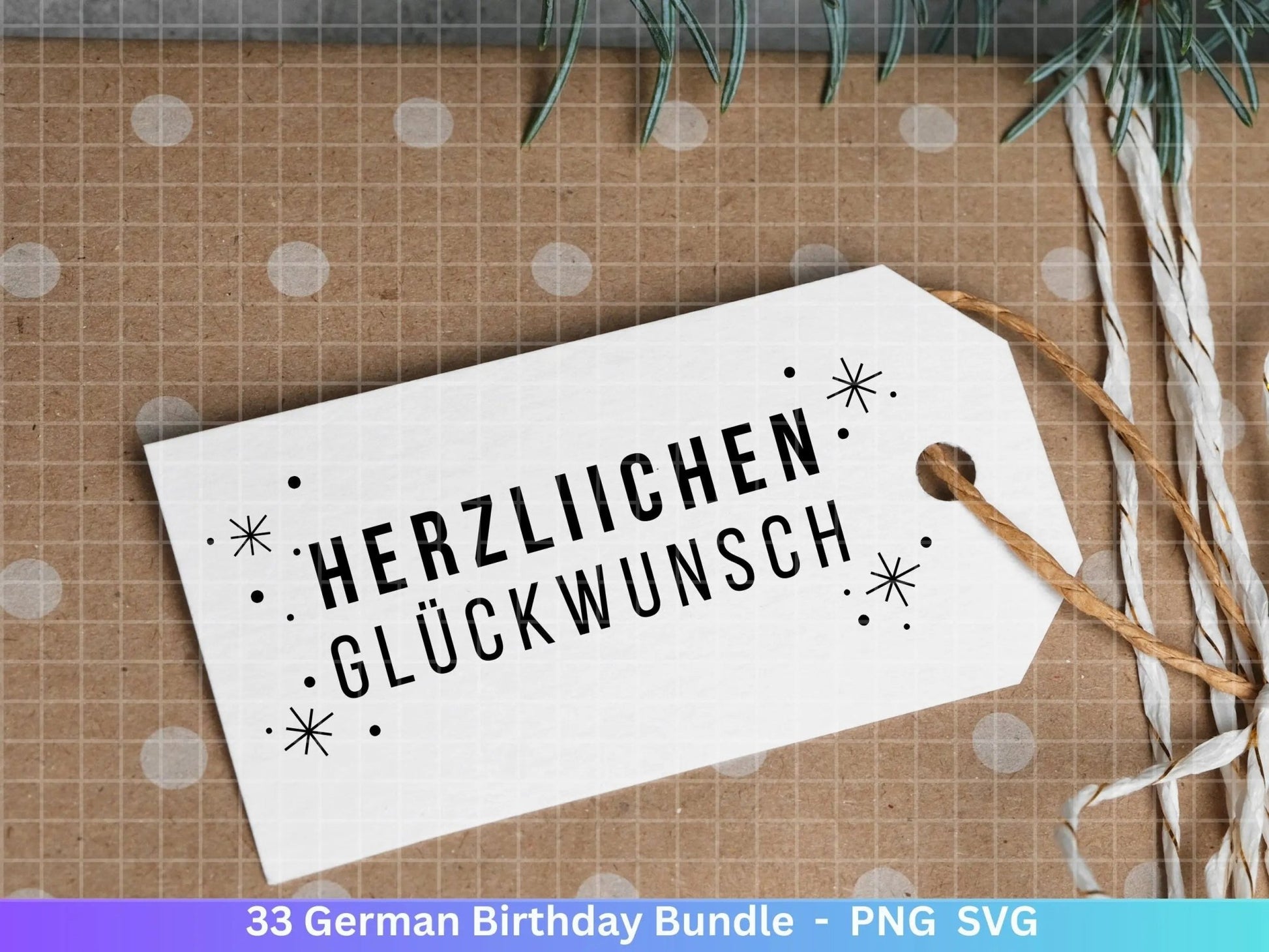 Happy Birthday Plotterdatei Svg png - Schriftzüge Cricut Design Element Silhouette Download Plotten Bundle - Clipart Vinyl Cut File - EmidaDesign