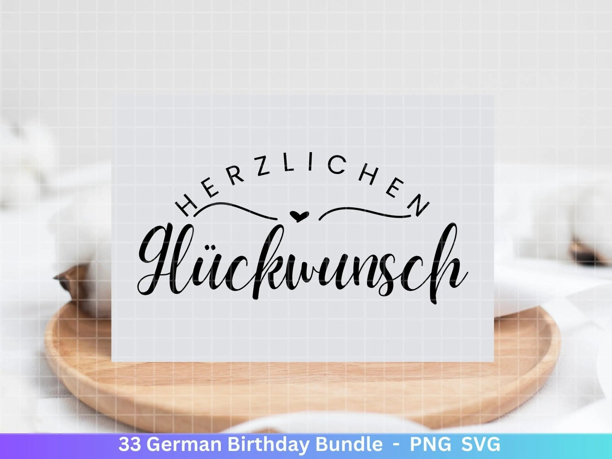 Happy Birthday Plotterdatei Svg png - Schriftzüge Cricut Design Element Silhouette Download Plotten Bundle - Clipart Vinyl Cut File - EmidaDesign