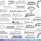 Happy Birthday Plotterdatei Svg png - Schriftzüge Cricut Design Element Silhouette Download Plotten Bundle - Clipart Vinyl Cut File - EmidaDesign