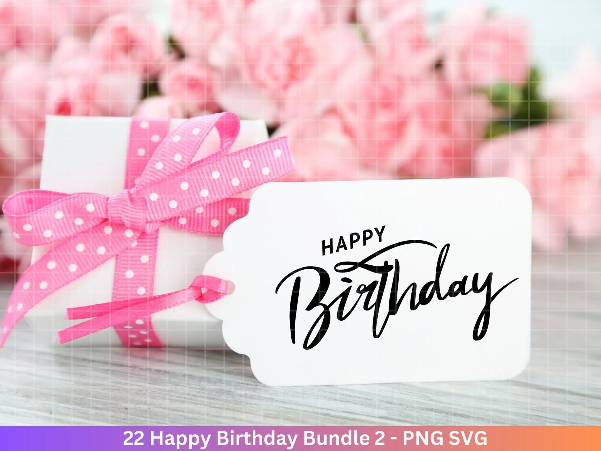 Happy Birthday Plotterdatei Svg png - Schriftzüge Cricut Design Element Silhouette Download Plotten Bundle - Clipart Vinyl Cut File - EmidaDesign