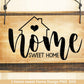 Home Sweet Home Svg, Sweet Home Svg, Home Svg, Bauernhaus Veranda Svg, Home Deko Svg, Home Svg, Svg Spruch, Svg Dateien für Cricut - EmidaDesign