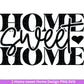 Home Sweet Home Svg, Sweet Home Svg, Home Svg, Bauernhaus Veranda Svg, Home Deko Svg, Home Svg, Svg Spruch, Svg Dateien für Cricut - EmidaDesign