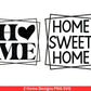 Home Sweet Home Svg, Sweet Home Svg, Home Svg, Bauernhaus Veranda Svg, Home Deko Svg, Home Svg, Svg Spruch, Svg Dateien für Cricut - EmidaDesign