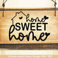 Home Sweet Home Svg, Sweet Home Svg, Home Svg, Bauernhaus Veranda Svg, Home Deko Svg, Home Svg, Svg Spruch, Svg Dateien für Cricut