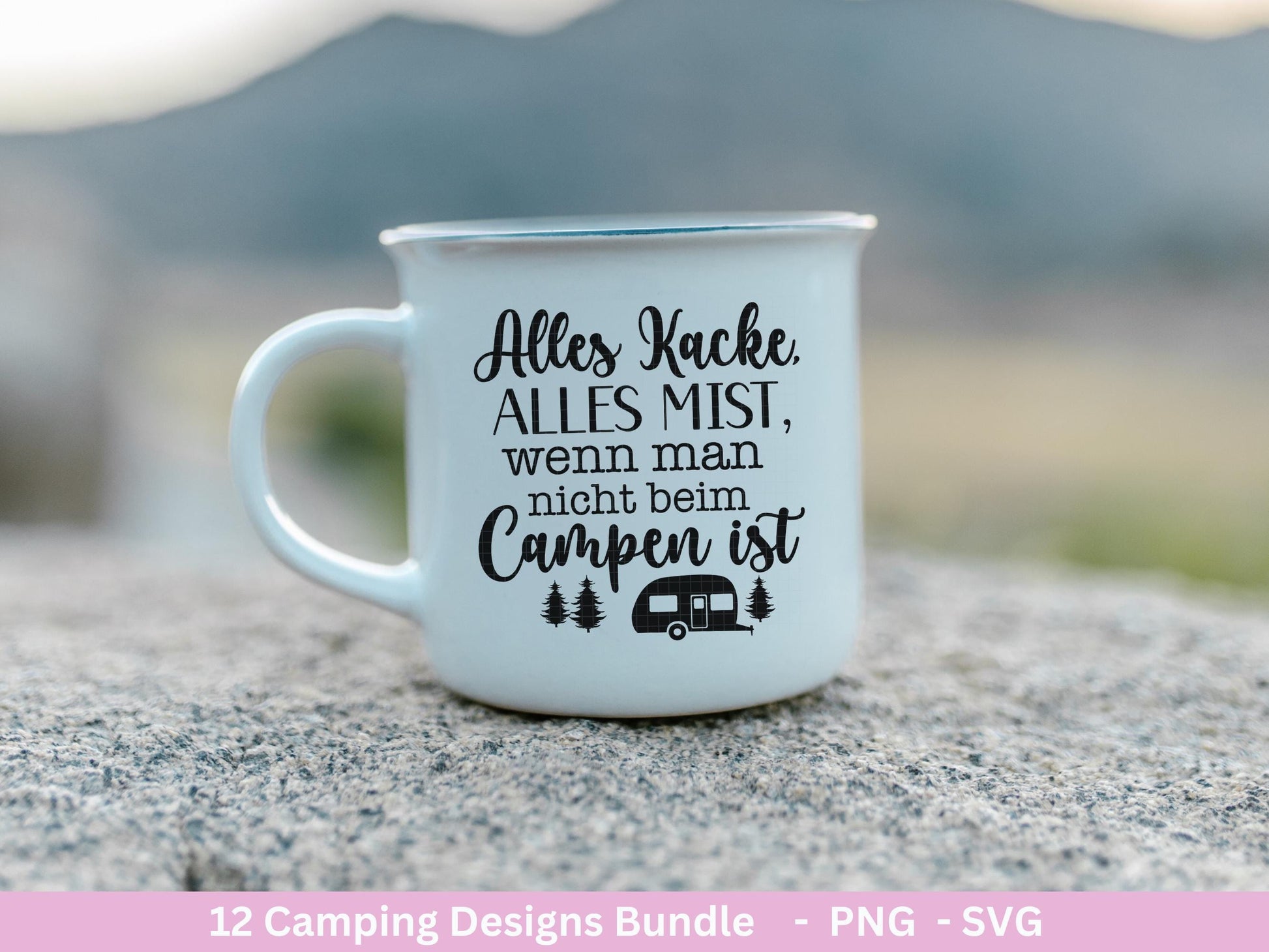 spruch für camper Camping Plotterdatei