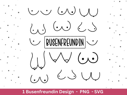Plotterdatei Busenfreundin - Beste Freundin- Busenfreundin Svg - Geschenk Freundin - Schwester Svg - Freundschaftssprüche - Freundschaft Svg