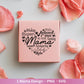 Plotterdatei Mama - Muttertag Svg - Mama svg - Deutsche Sprüche - Herz svg - Plotterdatei Liebe - Laserdatei Mama - Geschenk Mama - Cricut