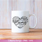 Plotterdatei Mama - Muttertag Svg - Mama svg - Deutsche Sprüche - Herz svg - Plotterdatei Liebe - Laserdatei Mama - Geschenk Mama - Cricut