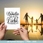 Plotterdatei Familie- Plotterdatei Herz svg - Familie svg - Deutsche Sprüche - Plotterdatei Home - Laserdatei Familie - Home Svg - Vatertag