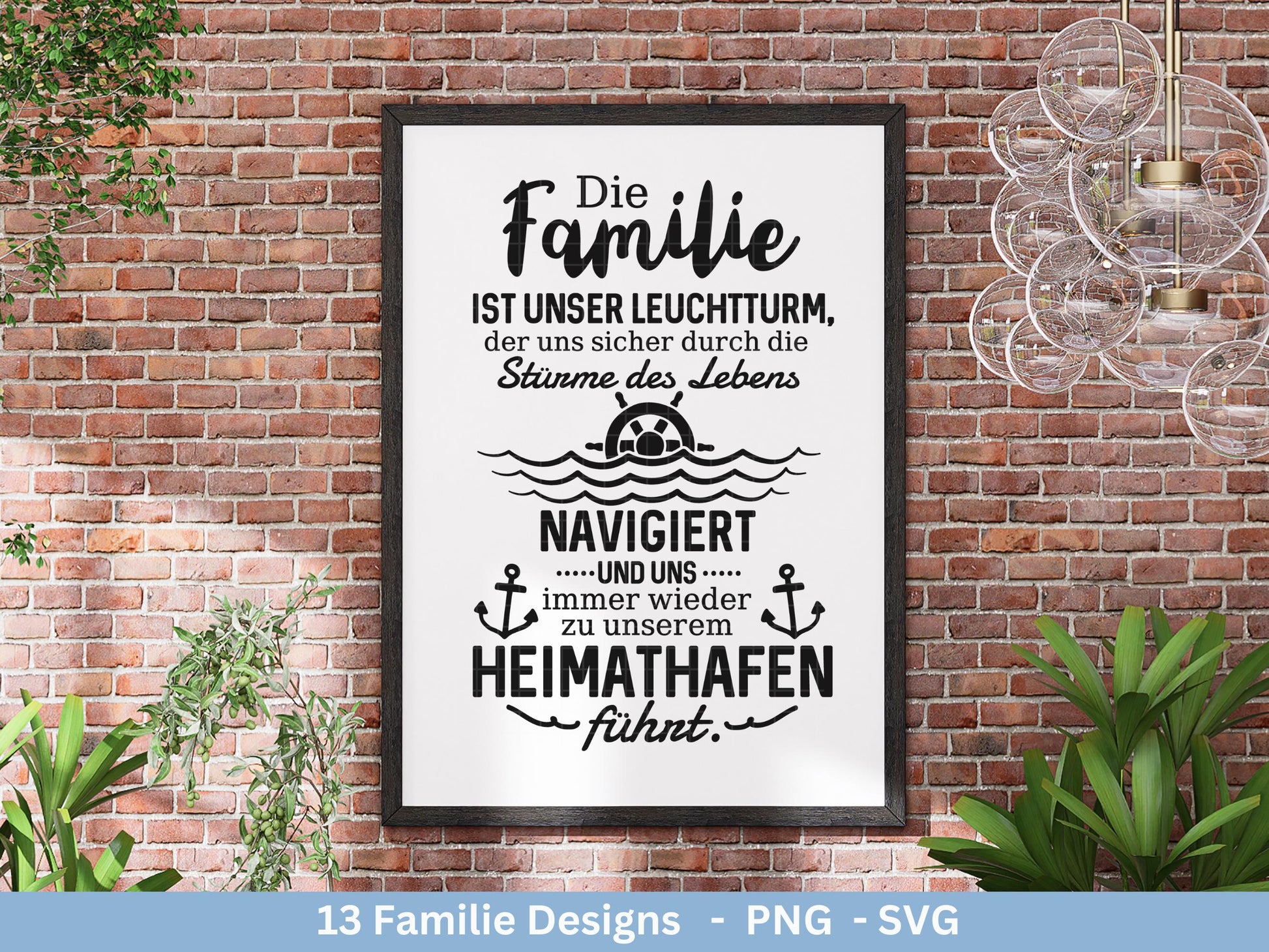 Plotterdatei Familie- Plotterdatei Herz svg - Familie svg - Deutsche Sprüche - Plotterdatei Home - Laserdatei Vatertag - Geschenk Familie