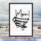 Plotterdatei Maritim - Moin Svg - Maritim Svg - Maritim Clipart - Leuchtturm Svg - Möwen Svg - Nordsee Svg - Ostsee Svg - Laserdatei Möwe