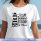 Plotterdatei Maritim - Moin Svg - Maritim Svg - Maritim Clipart - Leuchtturm Svg - Möwen Svg - Nordsee Svg - Ostsee Svg - Laserdatei Möwe
