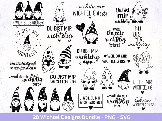 Plotterdatei Wichtel - Du bist mir Wichtelig - Laserdatei Wichtel - Wichtelgeschenk - Rub ons - Wichtel Svg - Weihnachten Svg - Cricut Svg