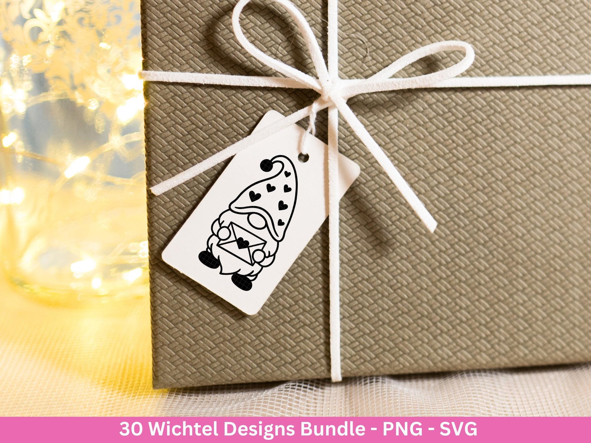 Plotterdatei Wichtel - Gnom Bundle SVG - Kleine Zwerge SVG - Weihnachts-Wichtel - Laserdatei Wichtel - Weihnachten SVG - Weihnachts-Shirt