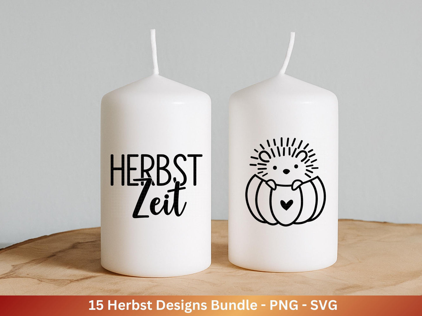 Plotterdatei Herbst - Herbst svg - Herbstkranz - Herbst Herz svg - Laserdatei Herbst - Kürbis svg - Igel svg - Pilz svg - Herbstsprüche Svg