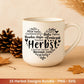 Plotterdatei Herbst - Herbst svg - Herbstkranz - Herbst Herz svg - Laserdatei Herbst - Kürbis svg - Igel svg - Pilz svg - Herbstsprüche Svg