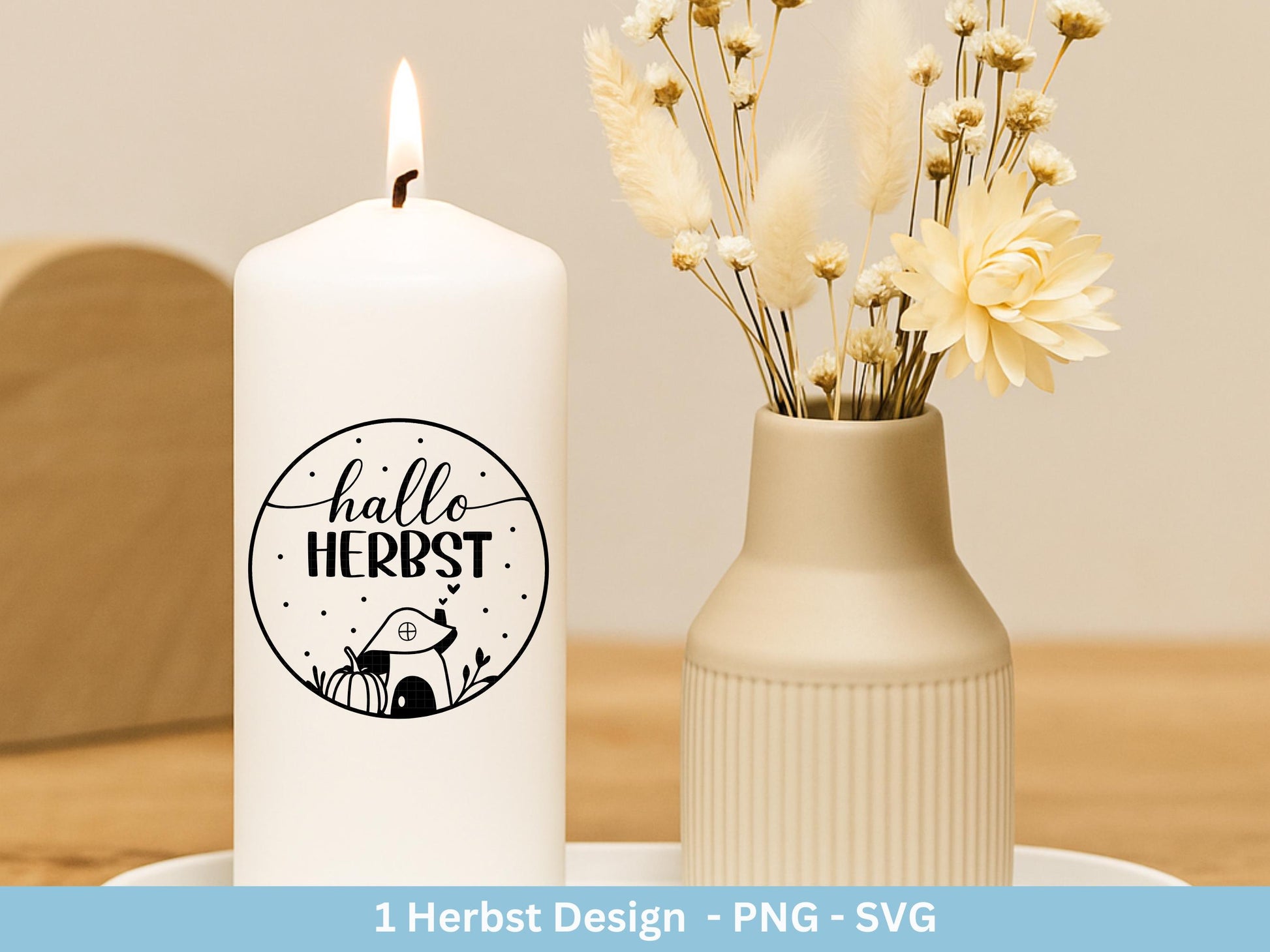 Plotterdatei Herbst svg - Herbstlich Willkommen - Cricut Silhouette - Hallo Herbst Svg -Herbstzauber - Herbstgrüße - Laserdatei Herbst