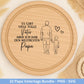 Deutsche Plotterdatei Papa- Vatertagsgeschenk - Papa svg - Deutsche Sprüche Svg - Familie Svg - Cricut svg - Laserdatei Papa - Geschenk Papa