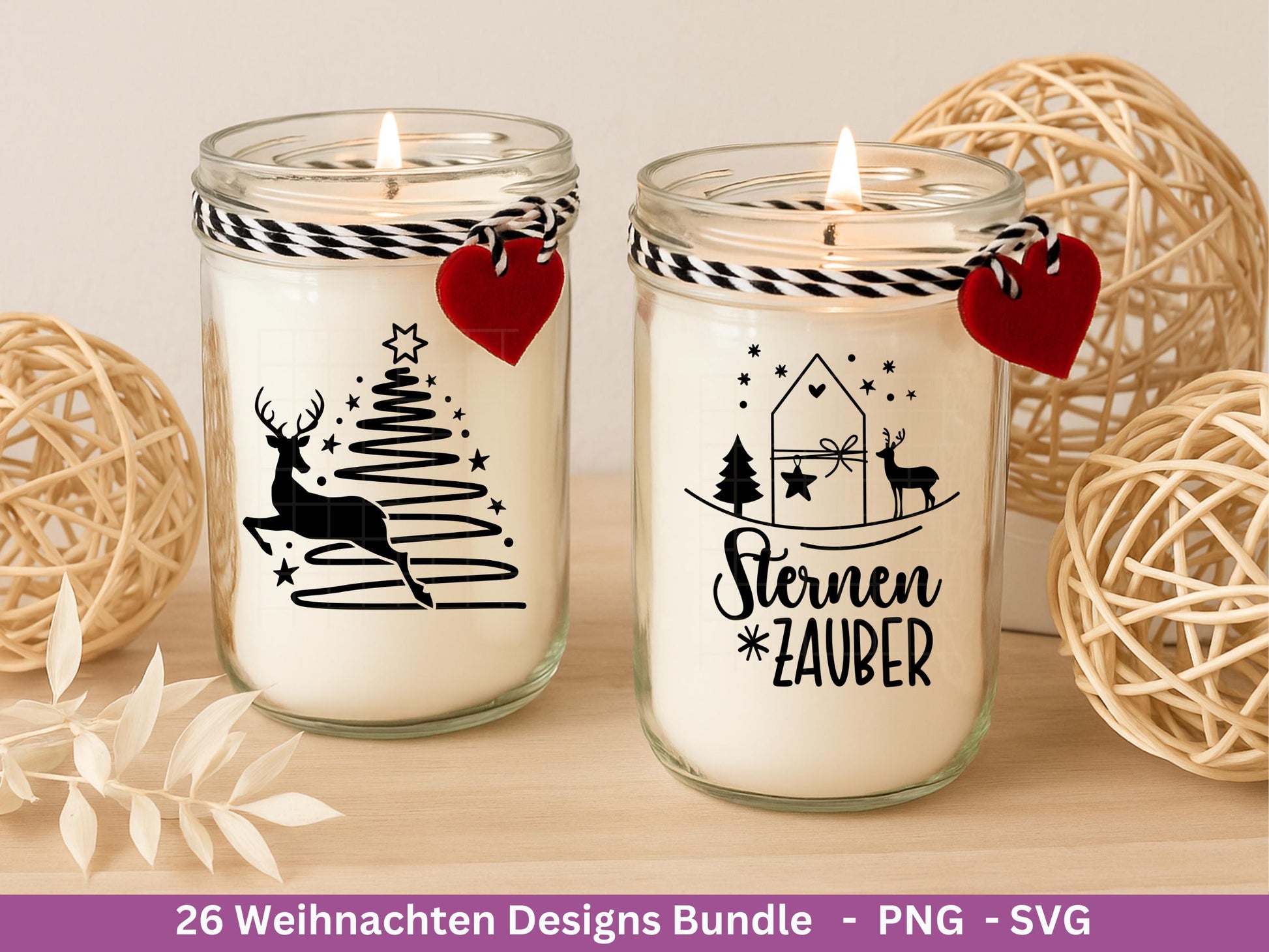 Plotterdatei Weihnachten Svg , Weihnachtshäuser Svg - Weihnachten Laserdatei - Home Svg - Cricut Svg - Weihnachten deutsch - Weihnachtsdeko