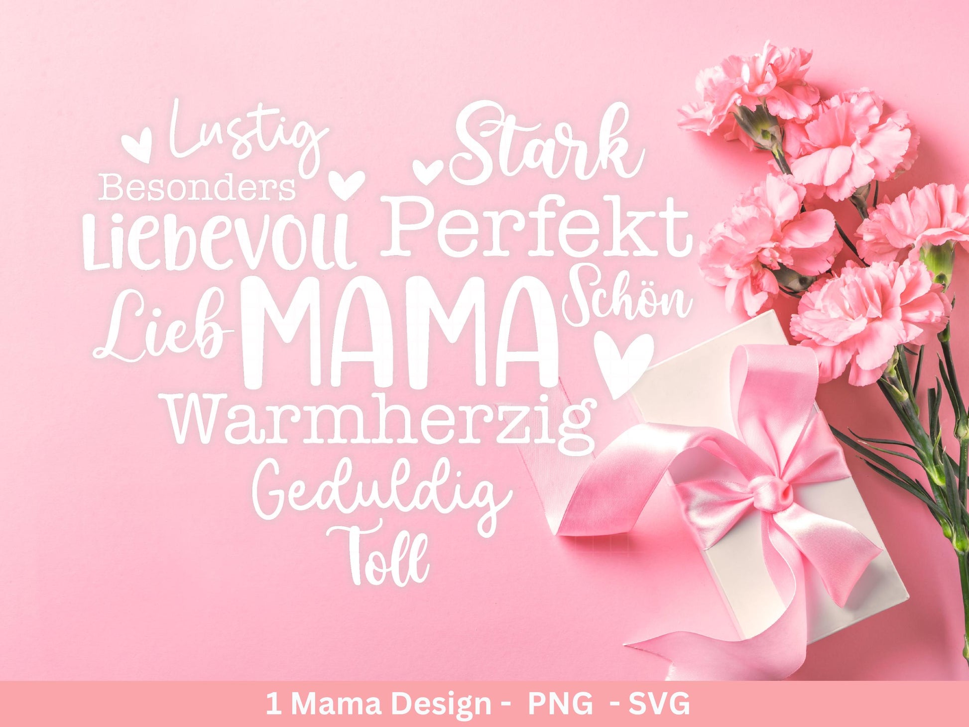 Plotterdatei Mama - Muttertag Svg - Mama svg - Deutsche Sprüche - Herz svg - Plotterdatei Liebe - Laserdatei Mama - Geschenk Mama - Cricut