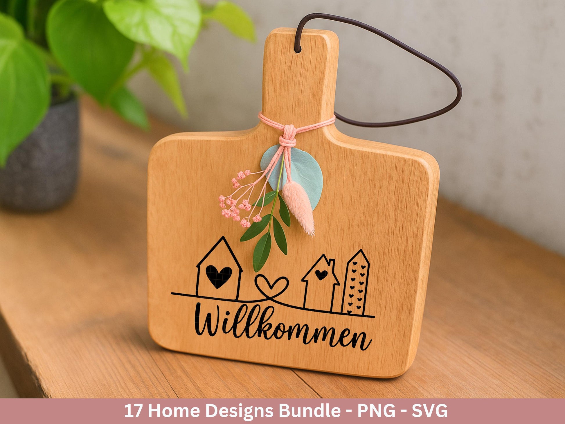 Plotterdatei Einzug svg - Home Zuhause Schriftzug Sprüche svg - Einzugsgeschenk - Umzug Svg - Haus Laserdatei Geschenk - Cricut Home Svg