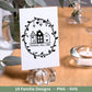 Plotterdatei Familie- Plotterdatei Herz svg - Familie svg - Deutsche Sprüche - Plotterdatei Home - Laserdatei Willkommen - Geschenk Familie