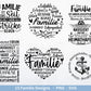 Plotterdatei Familie- Plotterdatei Herz svg - Familie svg - Deutsche Sprüche - Plotterdatei Home - Laserdatei Vatertag - Geschenk Familie