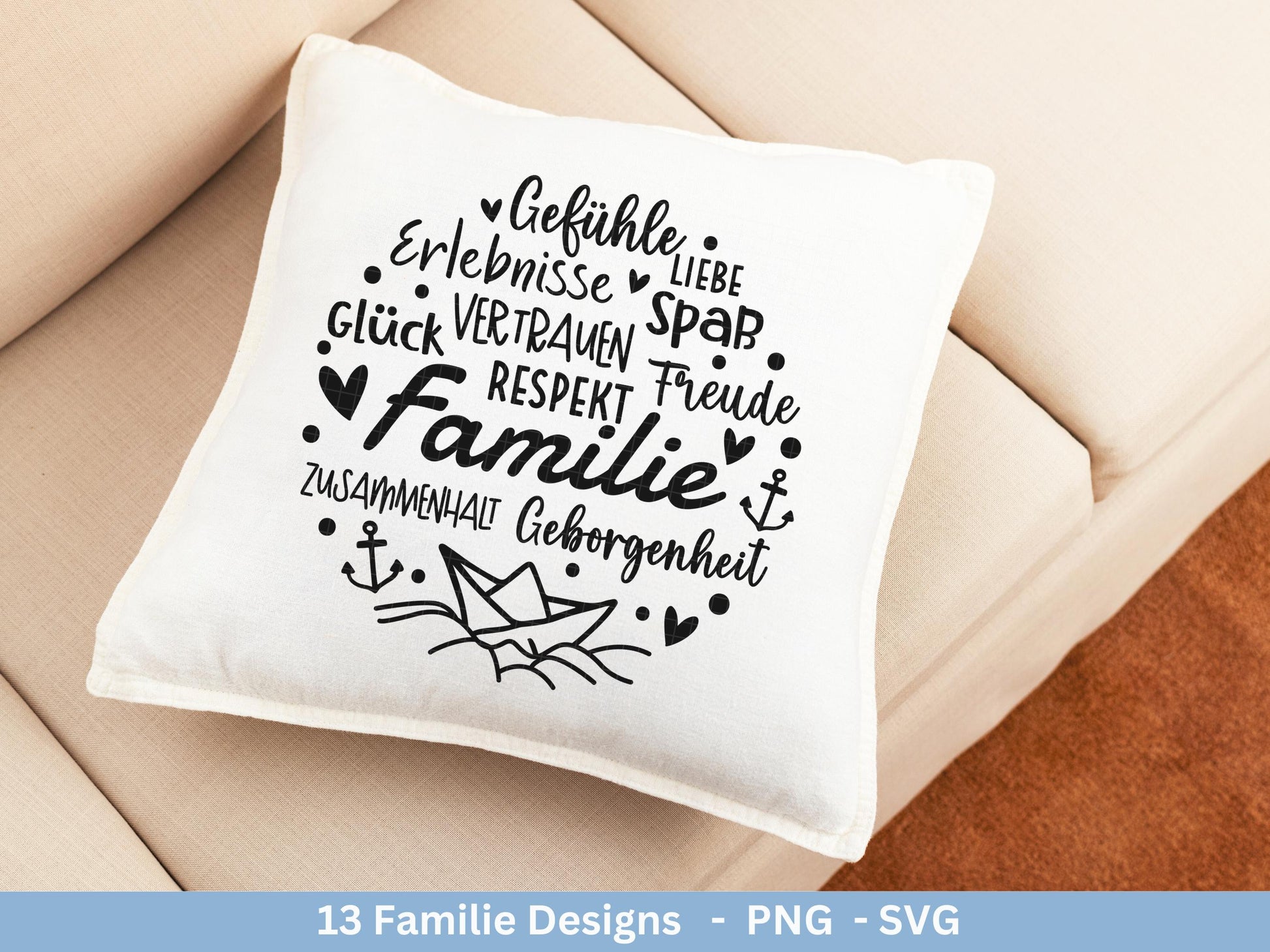 Plotterdatei Familie- Plotterdatei Herz svg - Familie svg - Deutsche Sprüche - Plotterdatei Home - Laserdatei Vatertag - Geschenk Familie