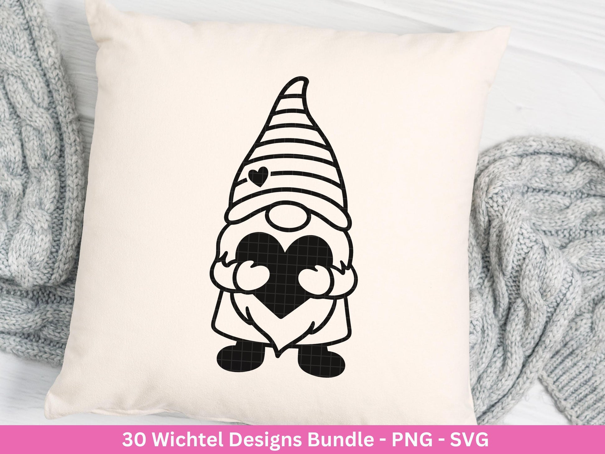 Plotterdatei Wichtel - Gnom Bundle SVG - Kleine Zwerge SVG - Weihnachts-Wichtel - Laserdatei Wichtel - Weihnachten SVG - Weihnachts-Shirt
