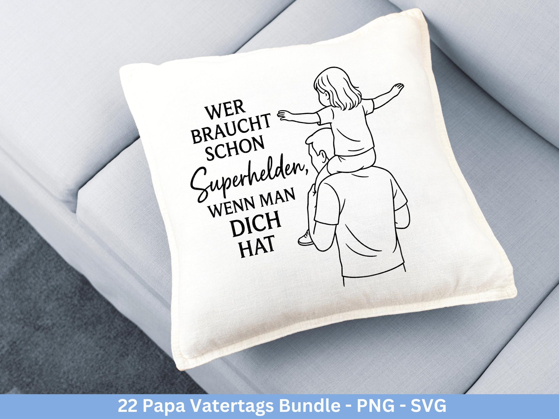 Deutsche Plotterdatei Papa- Vatertagsgeschenk - Papa svg - Deutsche Sprüche Svg - Familie Svg - Cricut svg - Laserdatei Papa - Geschenk Papa