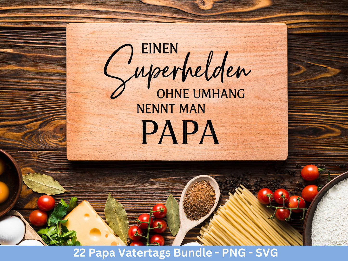 Deutsche Plotterdatei Papa- Vatertagsgeschenk - Papa svg - Deutsche Sprüche Svg - Familie Svg - Cricut svg - Laserdatei Papa - Geschenk Papa