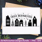 Plotterdatei Weihnachten Svg , Weihnachtshäuser Svg - Weihnachten Laserdatei - Home Svg - Cricut Svg - Weihnachten deutsch - Weihnachtsdeko
