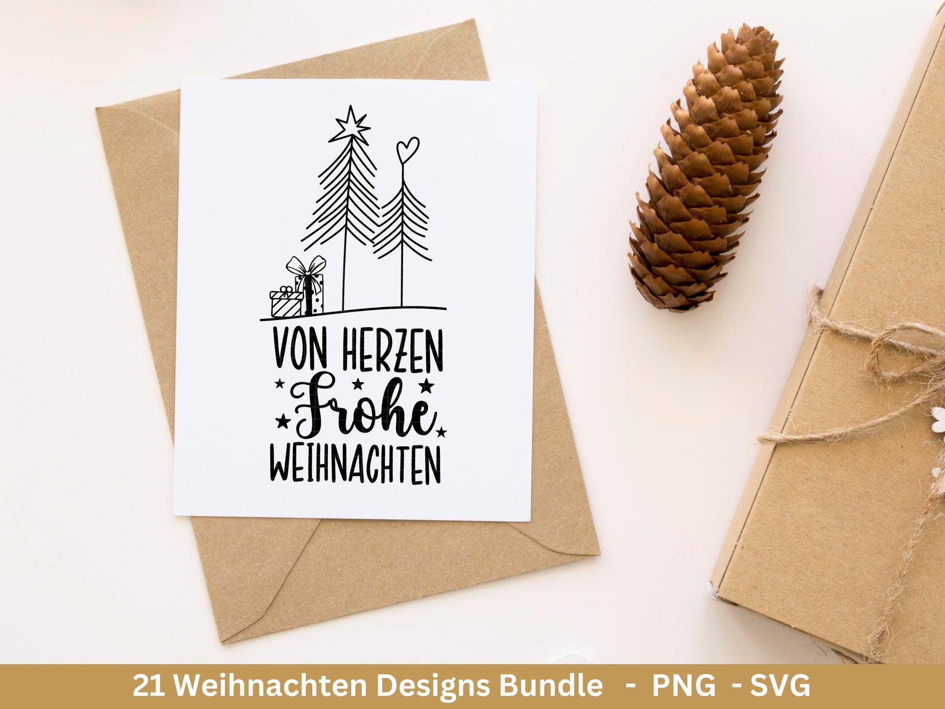 Plotterdatei Weihnachten Svg , Weihnachtshäuser Svg - Weihnachten Laserdatei - Home Svg - Cricut Svg - Winter Svg deutsch - Weihnachtsdeko