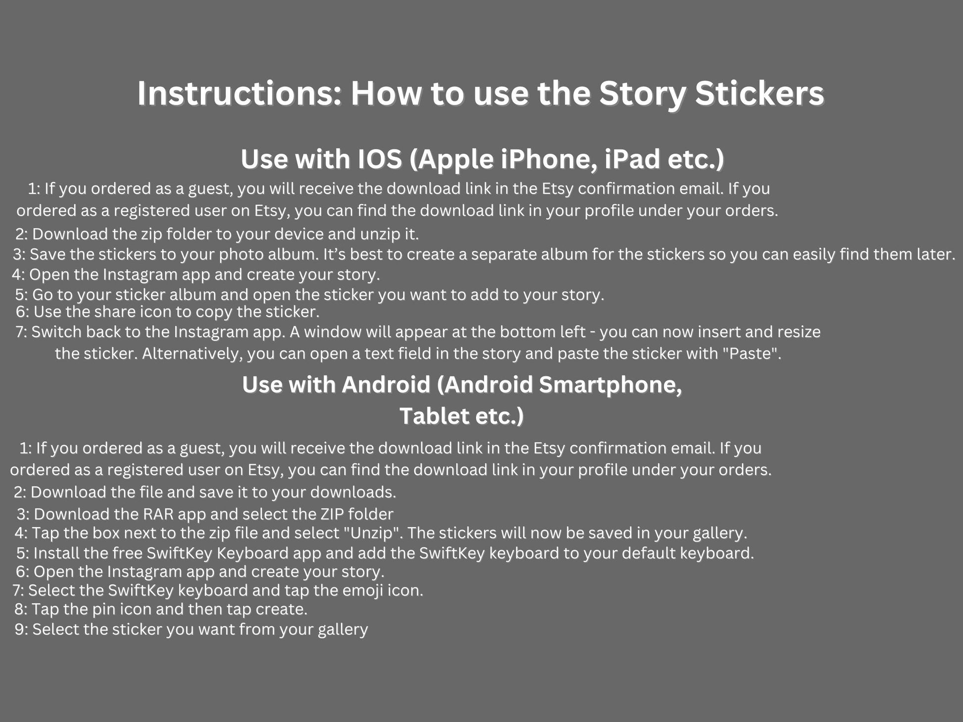 130 Instagram Story Sticker – Deutsch | Alltag | Kaffee | Humor | Home | Storysticker Daily | Basic | Kalligraphie | Guten Morgen | Sprüche