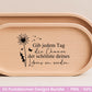 Pusteblumen Plotterdatei - Pusteblumen Svg - Deutsche Sprüche - Motivierende Sprüche Svg -Freundschaft Laserdatei - Cricut Silhouette Studio