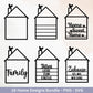 Plotterdatei Einzug svg - Home Zuhause Schriftzug Sprüche svg - Einzugsgeschenk - Umzug Svg - Haus Laserdatei Geschenk - Cricut Home Svg