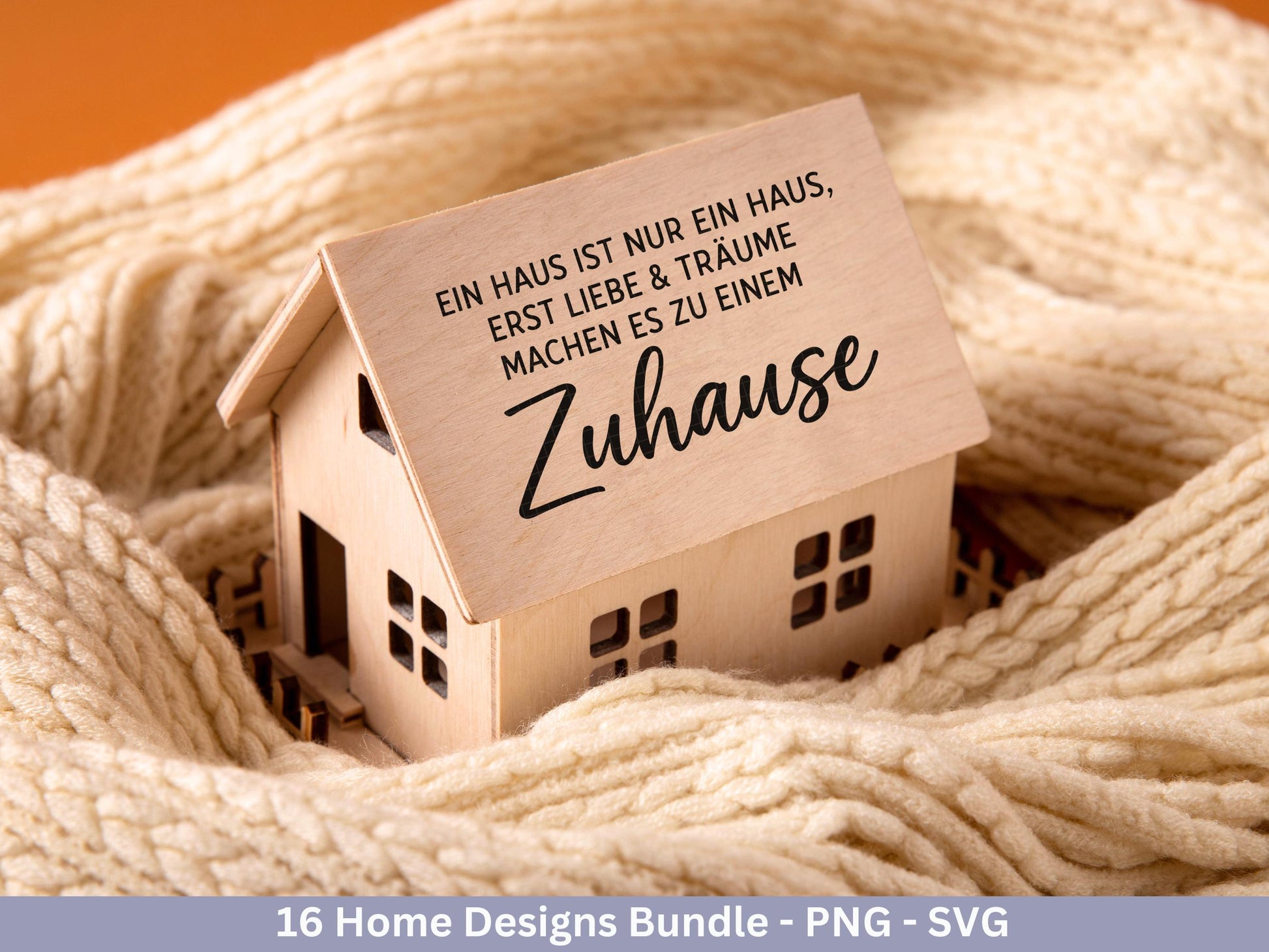 Plotterdatei Einzug svg - Home Zuhause Schriftzug Sprüche svg - Einzugsgeschenk - Umzug Svg - Haus Laserdatei Geschenk - Cricut Home Svg